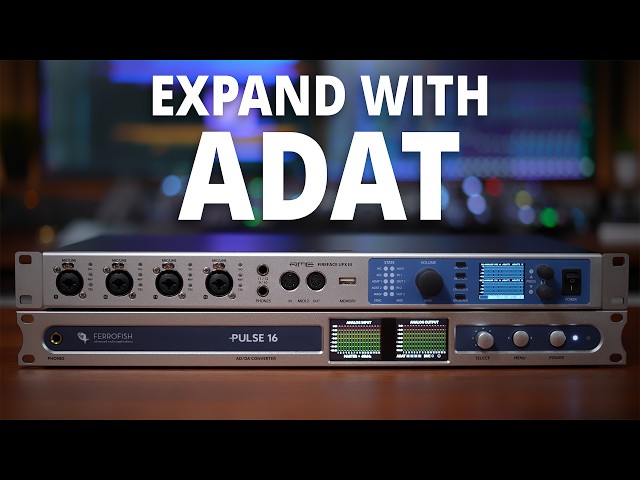Using ADAT to Expand Your Audio Interface