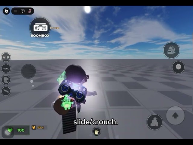 how to infinite slide on mobile!! #tutorial #evade 