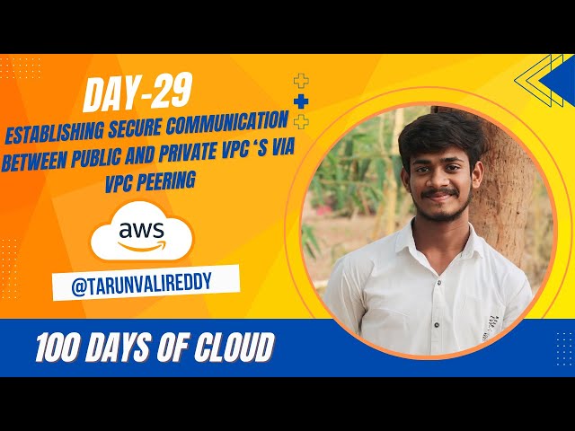 Day 29 :  How To Establish  a Secure Communication between VPC's  |  VPC Peering | Kode Kloud
