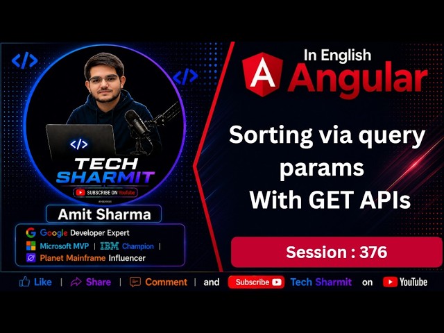 Sorting via query params with get api | HttpClient API in Angular | Angular Tutorial (Ep-376)