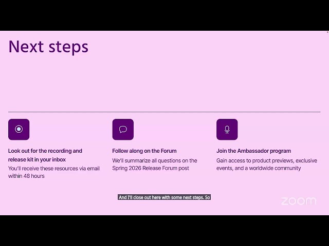 Asana Spring 2026 Release Webinar