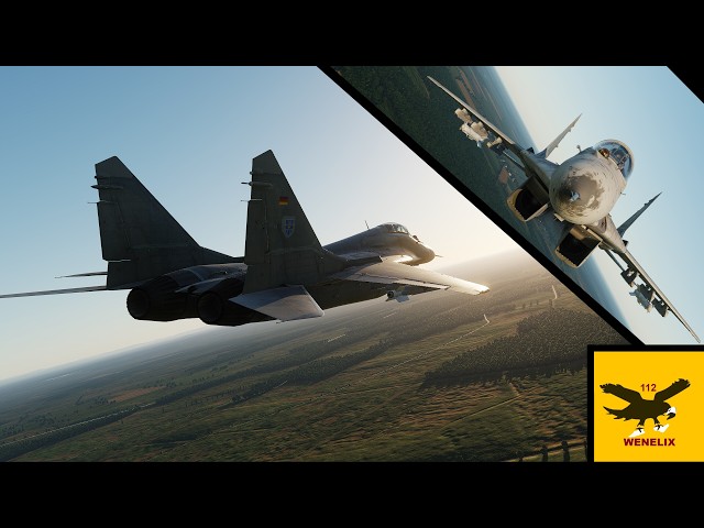 MiG-29A Cinematic Edit DCS World Fighter Jet Gameplay
