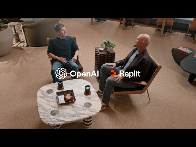 Amjad Masad and Sam Altman: Replit Free Mode powered by @OpenAI GPT-5.6 Luna
