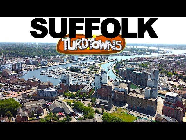 The SUFFERING towns of SUFFOLK, UK