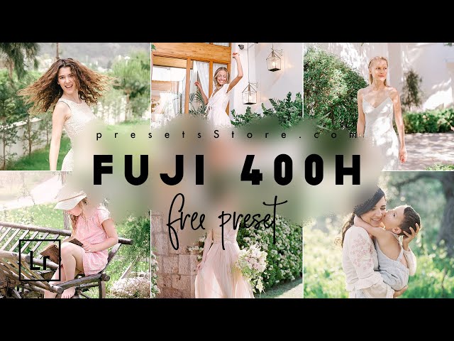 Fuji 400H — Professional Lightroom Preset | Premium DNG | Tutorial | Light Mobile Preset