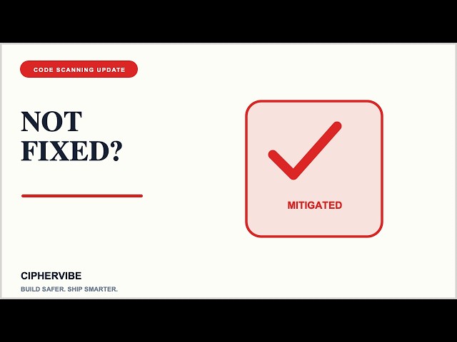GitHub Code Scanning’s New “Mitigated” Option: Safer Exceptions—or Hidden Risk?
