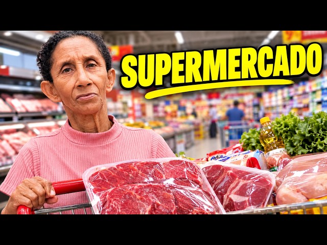 Bernadete's first time at the grocery store! What happened?