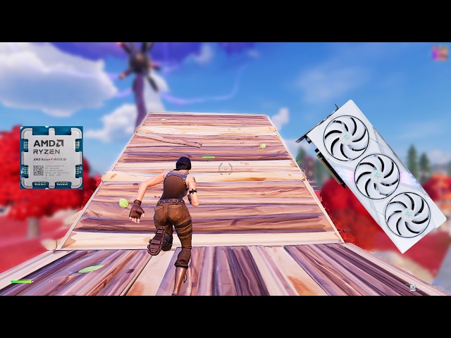 RYZEN 9 9950X3D + RTX 5070 | *NEW* Fortnite Season | Solo BR Benchmark (1440P Performance Mode)