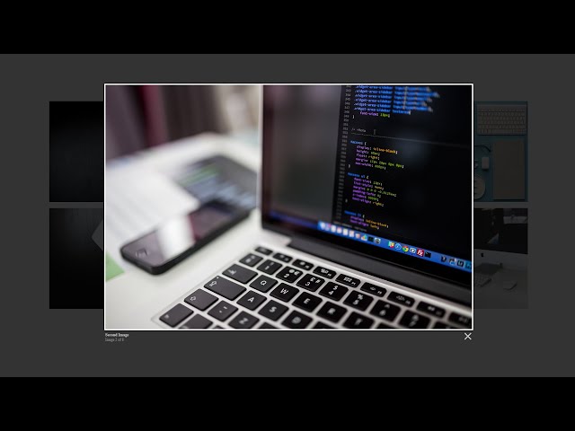 How To Make Responsive Image Gallery With HTML CSS JS | Lightbox Image Gallery Design