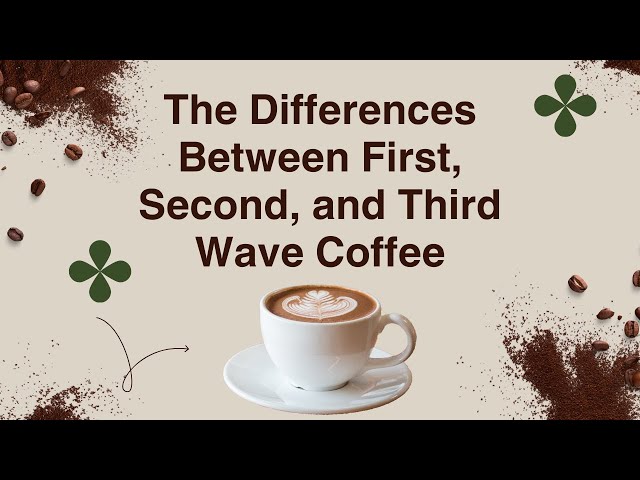 First vs Second vs Third Wave Coffee: What’s the Difference? (Explained)