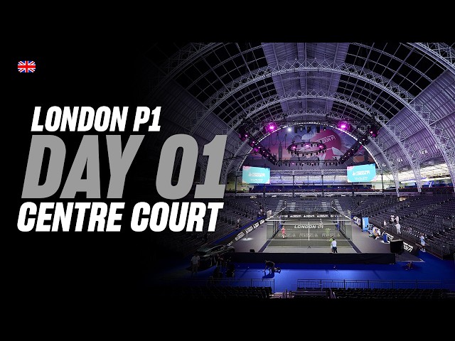 (Replay) London Premier Padel P1 🇬🇧🎾: Centre Court (🇬🇧) (August 4th)
