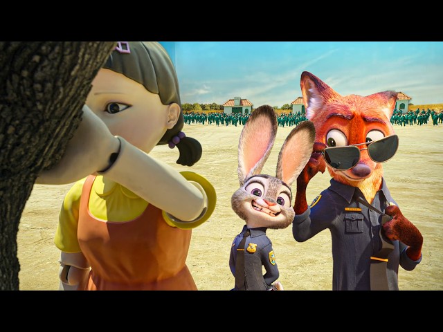Zootopia x Squid Game
