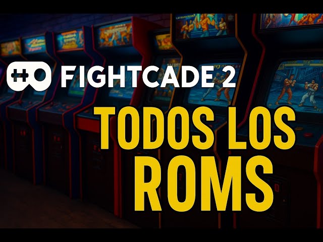 "Cómo Instalar Fightcade 2  (Todos los R-O-M-s)