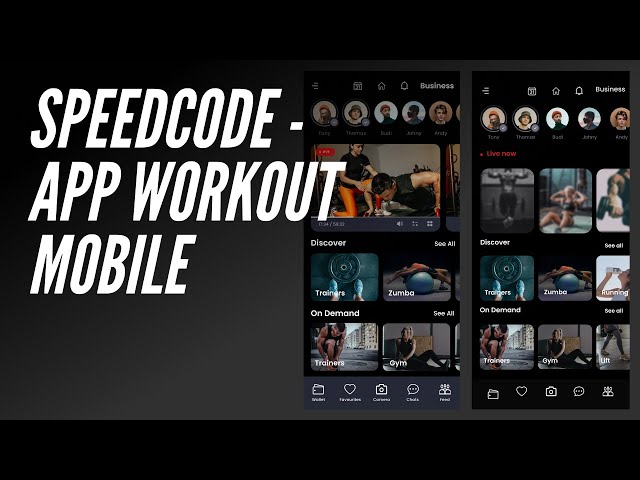 SpeedCode - App Workout mobile