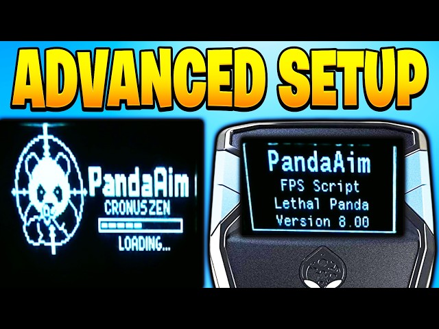 UPDATED Cronus Zen Script ADVANCED Setup Sticky Aim + NO Recoil (Pandaaim v8)