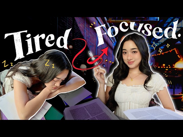 How I studied for 19 HOURS without getting tired (and how you can too) 😴