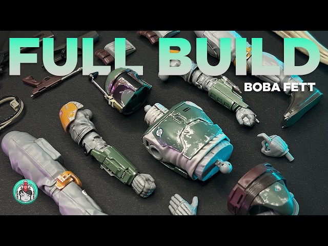 BOBA FETT Model Kit DETAILED | Speed Build | ASMR | Star Wars | Bandai Spirits | 4K