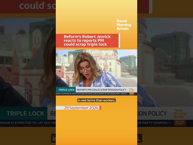 Jenrick reacts to reports government could scrap triple lock
