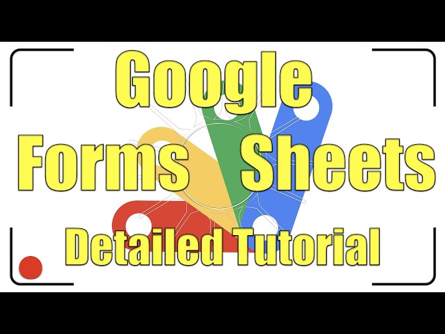 Apps Script | Forms and Sheets Playlist | Detailed Tutorial