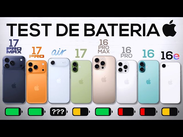 iPhone 17 Pro Max, iPhone 17, iPhone Air... 🔋 BETTER BATTERY