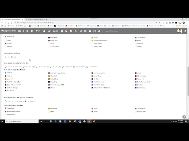 Dispatching Workflow