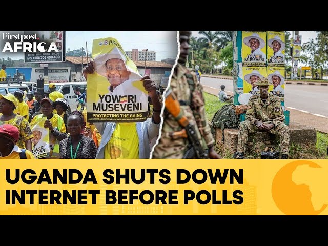 Uganda Election: Museveni imposes Internet Blackout Ahead Of Polls | Firstpost Africa | N18G