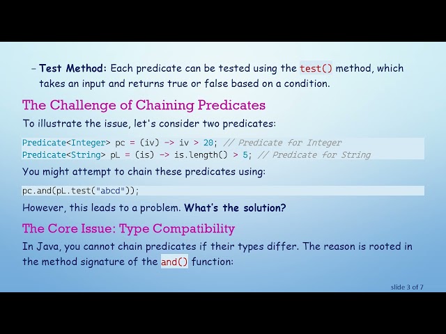 Can You Chain Predicates with Different Type Parameters in Java 8?