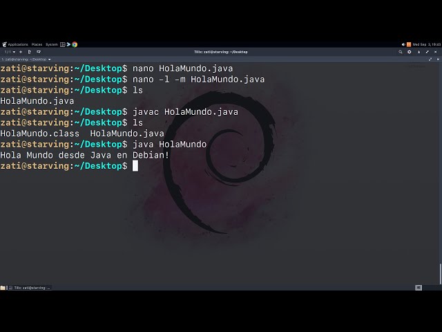 Installing Java 21 on Debian and Hello World