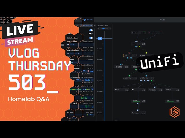 VLOG Thursday 503: pfsense, UniFi and the "Cloud", Homelab Q&A
