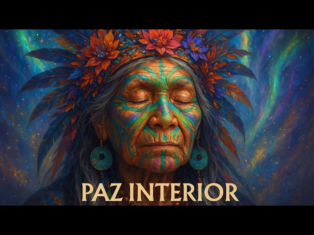 🌿Música Chamánica Sonido de la Paz Interior 🌱 Elimina Energía Negativa, Alivia Estrés y Ansiedad✨