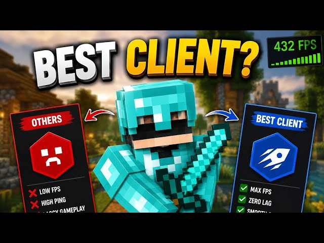 Which Minecraft Client Is Actually The BEST? 🤔