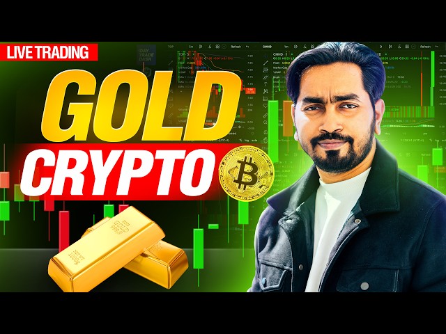 Crypto and Gold Live analysis with @TRADINGLEGEND