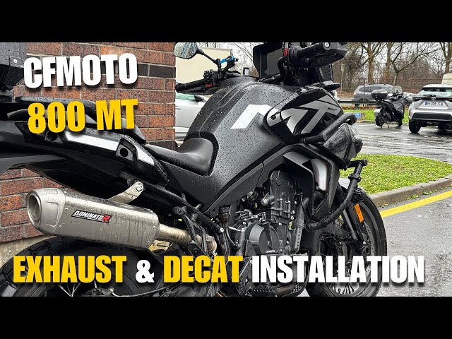CFMOTO 800 MT Explore 2025 – Exhaust & Decat Installation Tutorial