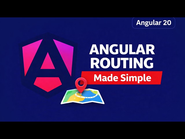 Angular Routing Basics Explained | RouterLink, Router Outlet, Wildcard Routes