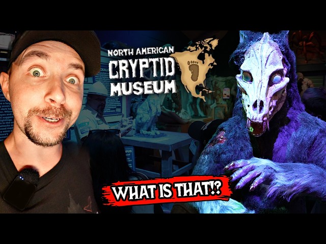 This Haunted House Has It's Own CRYPTID MUSEUM! | Dark Hour - North American Cryptid Museum