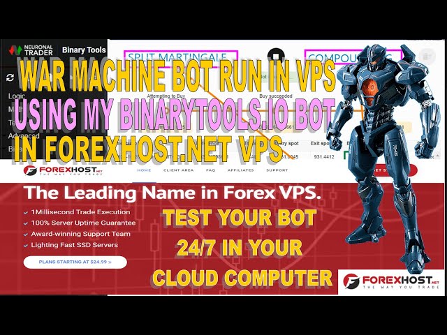 THE BEST VPS I USE TO RUN BINARY BOTS & FOREX EA👌FREE DOWNLOAD BINARYTOOLS BOT🚀WAR MACHINE BOT🚀