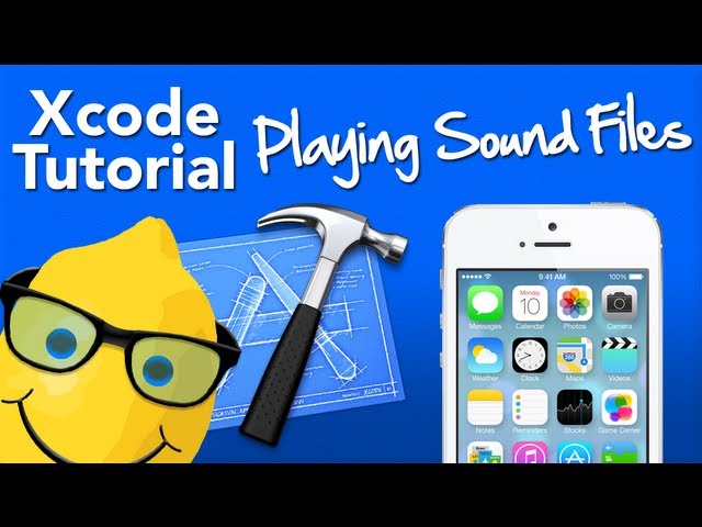 XCode 4.5 Tutorial Playing A Sound - Geeky Lemon Development