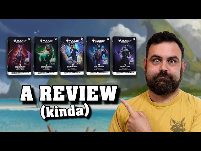 We Need To Talk About Foundations Commander Decks