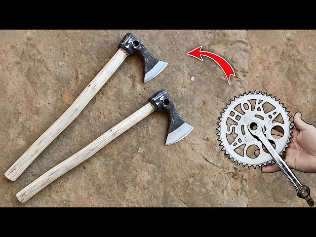 Forging & Restoring an Old Axe | Satisfying Tool Making Process | making a Axe | axe kulhadi 