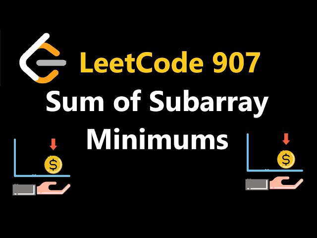 Sum of Subarray Minimums - Leetcode 907 - Python