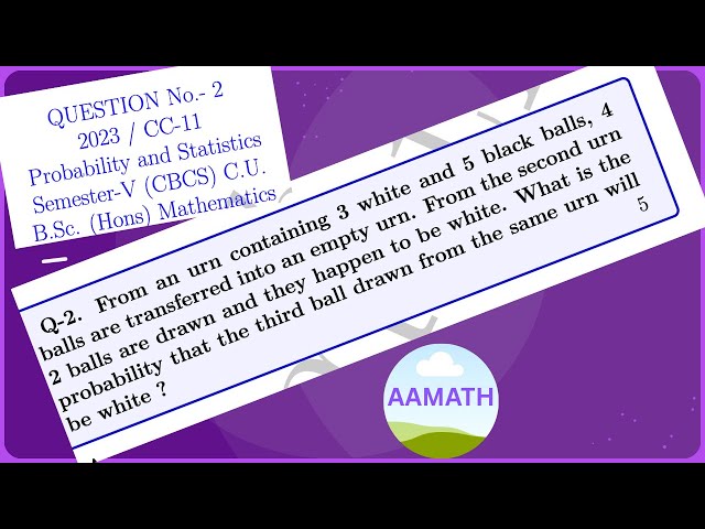 Urn Problems:  Finding Probability After Successive Draws With and Without Replacement