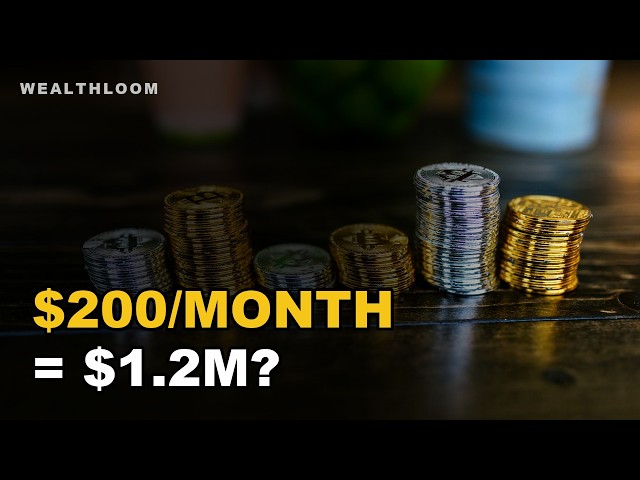 How $200 a Month Becomes $1.2 Million (The Math Explained)