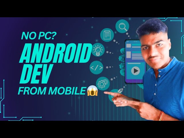 No PC? Learn Android Development From Mobile 📱 | Beginner Guide
