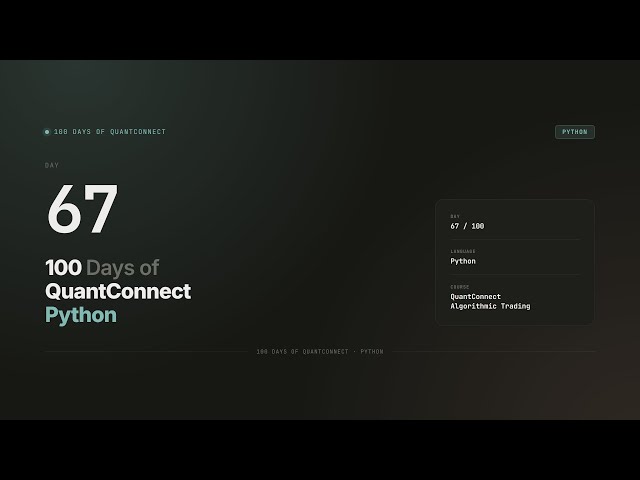Day 67 — What is Log | 100 Days of QuantConnect Python