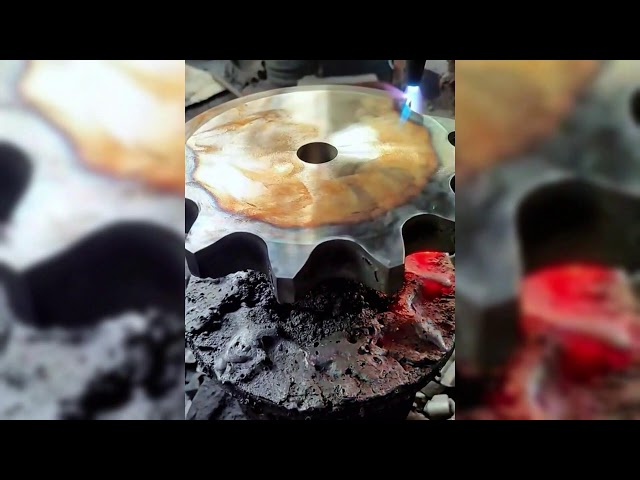 EXTREMELY RARE LASER CUTTING PROCESS! CLEVER WAY TO CUT LIGHT STEEL WITH HIGH POWER MACHINE