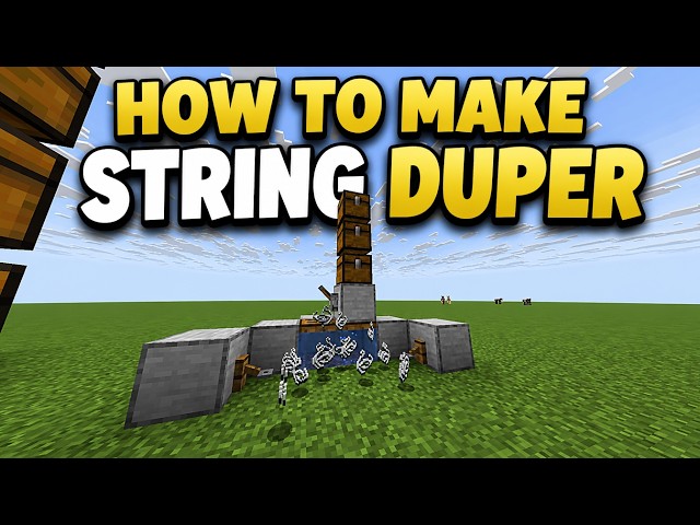 How To Make a String Duper in Minecraft