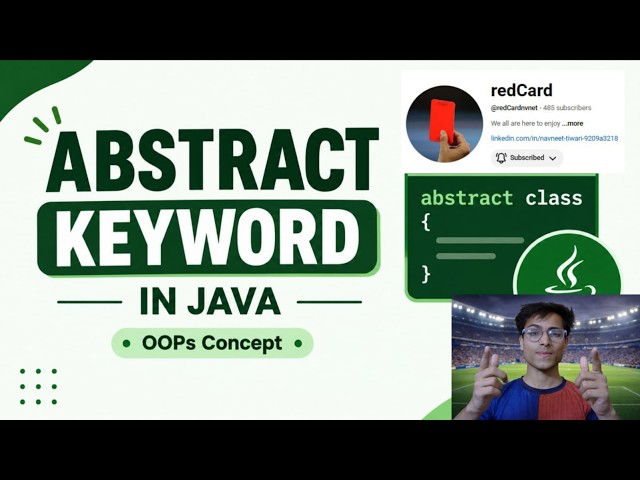 Abstract Keyword in Java