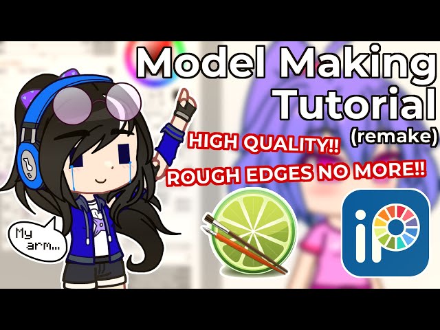 Model-Making Tutorial (for LIVE2D) || FOR PC AND MOBILE || [Voice over]