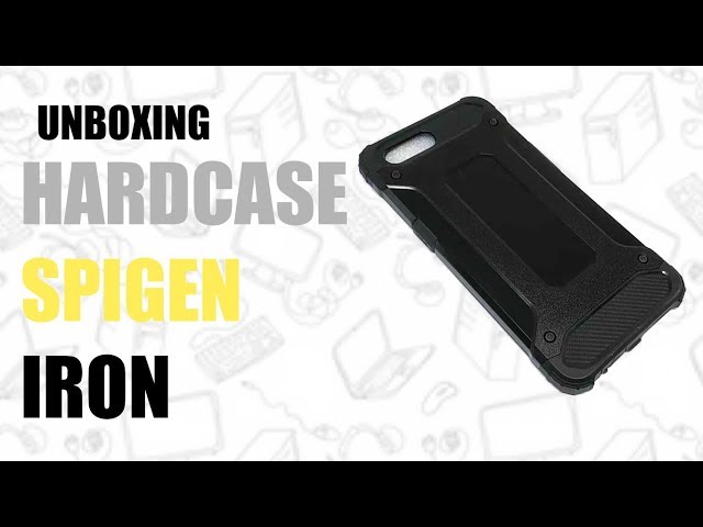 Unboxing Hard Case Spigen Iron Realme