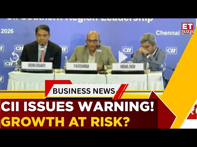 CII Flags West Asia Crisis Impact On Growth; Pushes For Long Term Power Tariff Stability | ET Now